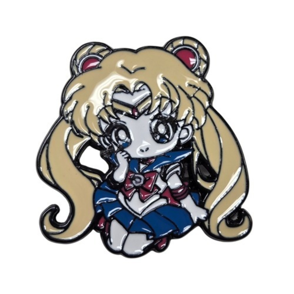 Viz Media Pretty Guardian Sailor Moon Sitting Chibi Character Enamel Pin